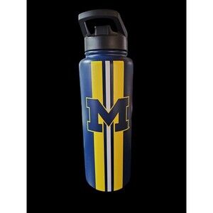 Double Walled 34 oz Stainless Steel Vacuum Sealed Cup Michigan Wolverines